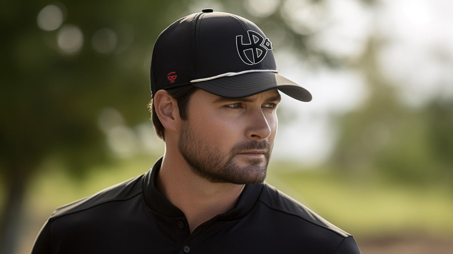 Midnight.1 Collection Embroidered Golf Hat